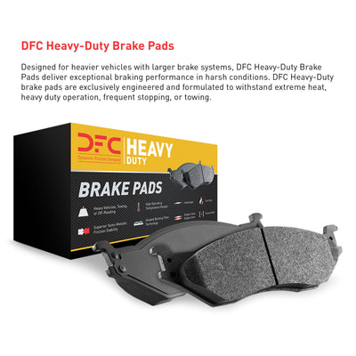 DFC 03-04 Dodge Dakota RWD Front Heavy Duty Pads - Semi Metallic