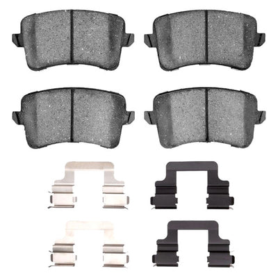 DFC 13-17 Audi Q5 (Mexico) Rear 5000 Advanced Ceramic Brake Pads and Hardware Kit