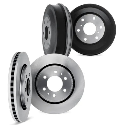 DFC 90-92 Toyota Land Cruiser Front & Rear Rotors includes Drums