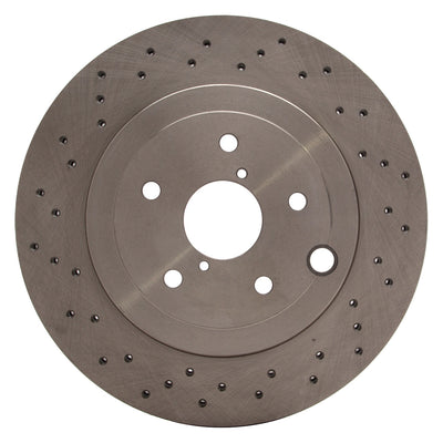 DFC 18-25 Subaru WRX STI Rear Drilled Brake Rotor
