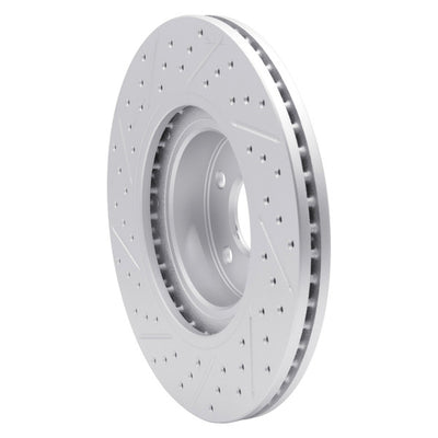 DFC 04-25 Scion Fr-S Front Right Drilled & Slotted Geoperformance Rotor