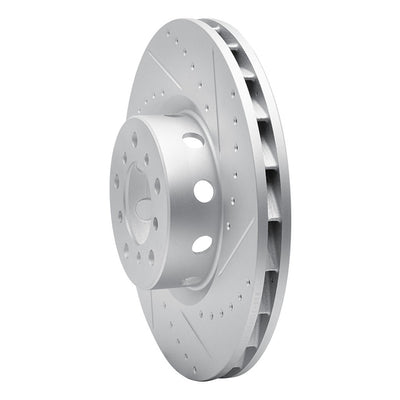 DFC 00-03 BMW M5 Left Front Drilled & Slotted Geoperformance Rotor