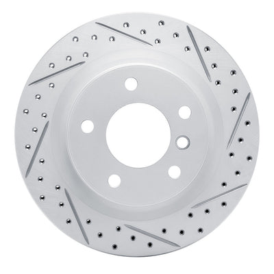 DFC 08-13 BMW 128I Rear Right Drilled & Slotted Geoperformance Rotor