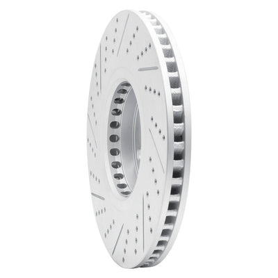 DFC 07-11 Lexus Gs350 Right Front Drilled & Slotted Geoperformance Rotor