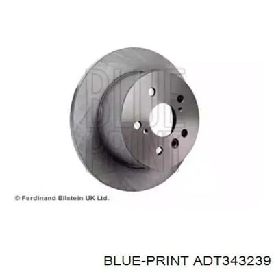 R1 07-12 Lexus Es350 Rear Left Drilled & Slotted Geoperformance Rotor
