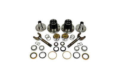 Dynatrac Free-Spin Kit 1999-04 Ford F250 F350 w Warn Hubs Fine Studs DTFO60-3X1104-B