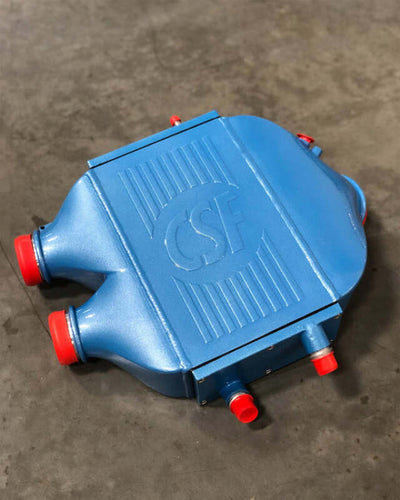 CSF 2014+ BMW M3/M4 (F8X) Top Mount Charge-Air-Cooler - Blue Jeans