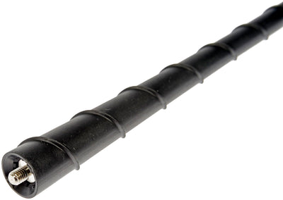 SHORT RUBBER ANTENNA MAST BLACK
