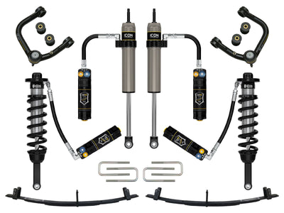 ICON 05-15 Toyota Tacoma 0-3.5in/2016+ Toyota Tacoma 0-2.75in Stg 6 Suspension System w/Tubular Uca