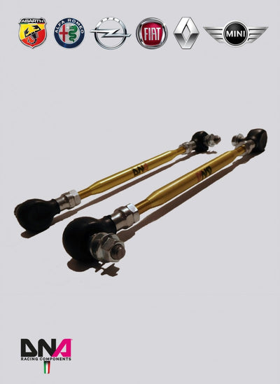 DNA Racing front sway bar tie rods on uniball