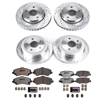 Power Stop Z36 COATED KIT W/ PC CALS CPC2798-36