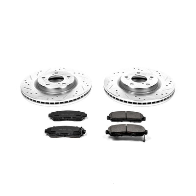 Power Stop Z23 COATED KIT W/ AS CALS CPR5857-23