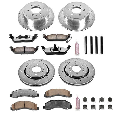 Power Stop Z36 COATED KIT W/ AS CALS CPR3166-36
