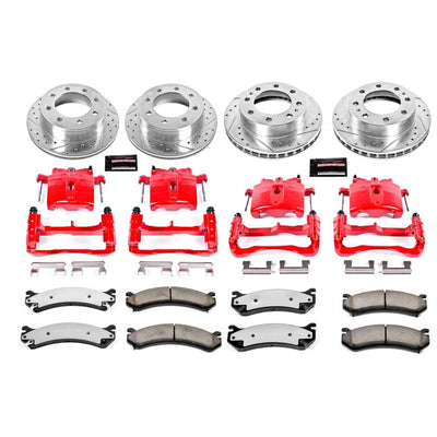 Power Stop Z36 COATED KIT W/ AS CALS CPR2027-36