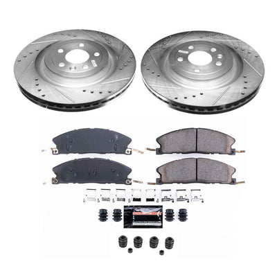 Power Stop Z36 COATED KIT W/ AS CALS CPR6374-36