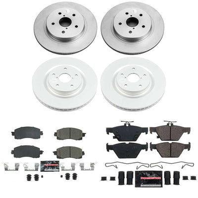 Power Stop Z23 COATED BRAKE KIT CPK7662-23