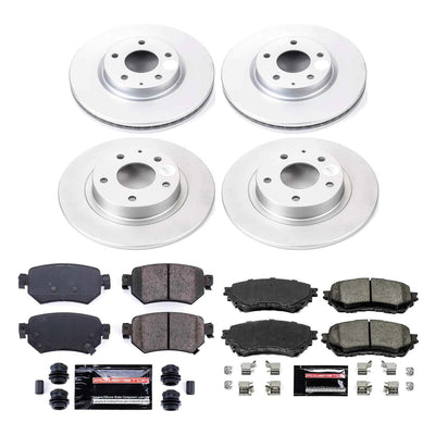 Power Stop Z23 COATED BRAKE KIT CPK8067-23