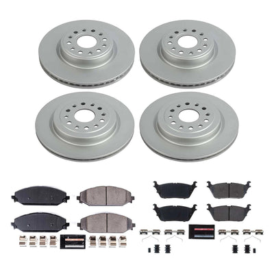 Power Stop Z23 COATED BRAKE KIT CPK8182-23