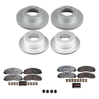 Power Stop Z36 COATED BRAKE KIT CPK6404-36