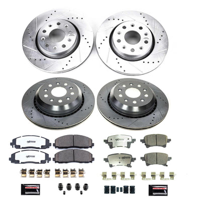 Power Stop Z36 COATED BRAKE KIT CPK8509-36