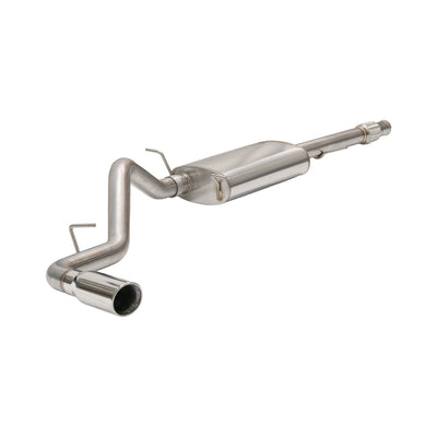 PPE Exhaust Kit Cat-Back Single Tip Single Exit - GM 4.3L/5.3L 2014-2018 - Raw/Pol 117090030