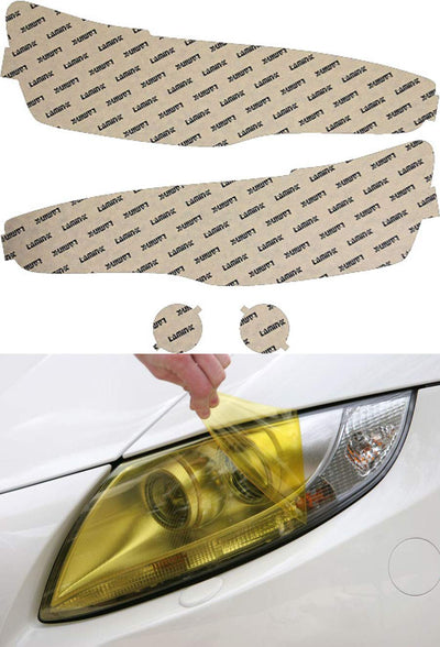 ***Discontinued***Lamin-X Mitsubishi EVO X (08-15) Yellow Headlight Covers