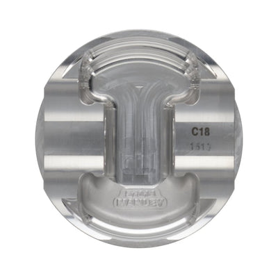 Manley Nissan GT-R 3.8L VR38DETT 88.40mm Stroke 99.00mm Bore -7.00cc Dish E/D Piston - Set of 6