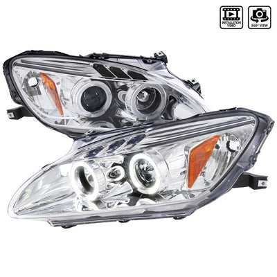 CHROME HOUSING PROJECTOR HEADLIGHTS
