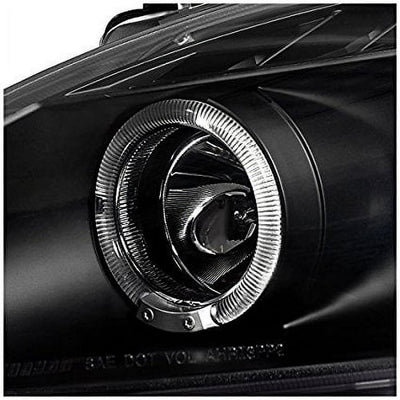 BLACK HOUSING PROJECTOR HEADLIGHTS,