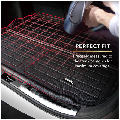3D MAXpider NISSAN ROGUE 2021-2022 KAGU BLACK SEATBACK PROTECTOR (2PCS)