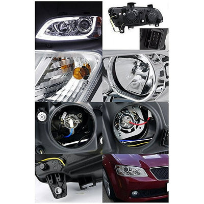 PROJECTOR HEADLIGHT - CHROME