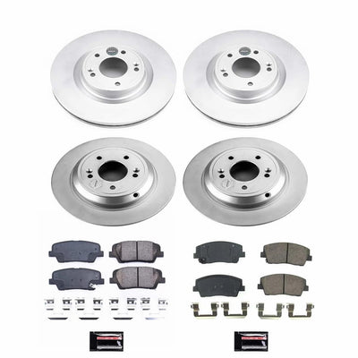 FRONT AND REAR Z17 COATED BRAKE KIT