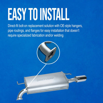 MUFFLER ASSEMBLY - QUIET-FLOWSS - I