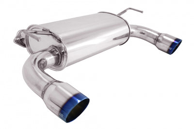 Megan Axle Back Exhaust G37 2dr 09-13 Q60 14 Burnt Roll Tips