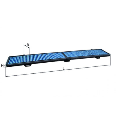 ~(0.9 lbs. 6X6X1)~ Mahle Cabin Air Filter