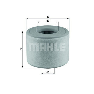 Mahle Engine Air Filter LX 2607 2