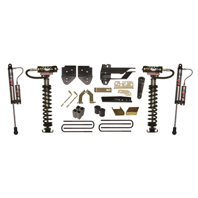 Suspension Lift Kit w/Shock 6 Inch Lift 17-19 Ford F-350 Super Duty Incl. Ft. Coil Over Shocks Track Bar/Radius Arm/Steering Stab/Sway Bar Relocation Brackets Bump Stop Spacers R. Block./U-Bolts Skyjacker