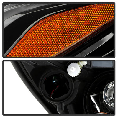 1619 CRUZE SEDAN (FIT CRYSTAL / DRL PROJECTOR STYLE) W/LED DRL HEADLIGHT OE BLA