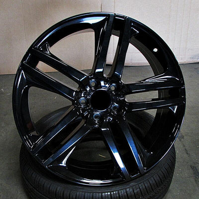 W307 20x8.5 Gloss Black Wheel Set