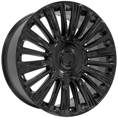 CA92 22x9 Gloss Black Aluminum Alloy Wheel
