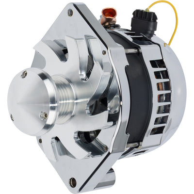 GM 340AMP Alternator Chrome w/Pulley