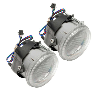 Oracle Lighting 05-07 Jeep Liberty Pre-Assembled LED Halo Fog Lights -Amber
