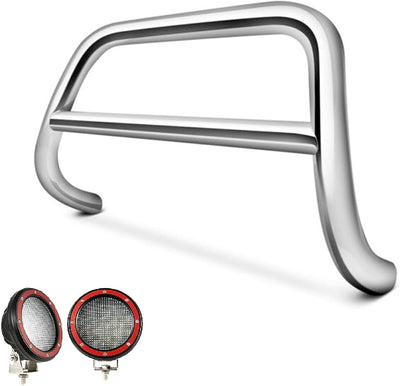 S/S BULL BAR 2.5' W/O SKID PLATE