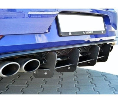 Maxton Rear Diffuser VW Golf 18 Golf R Mk7.5