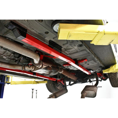 BMR 94-04 Mustang Hardtop Only Weld-On Boxed Premium Subframe Connectors - Red