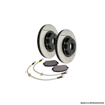 Sport Axle Pack; Slotted; Front w/BL