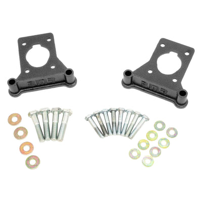 BMR 93-02 F-Body Front C5 Brake Conversion Caliper Bracket - Black Hammertone