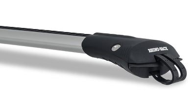 Rhino-Rack 04-10 BMW X3 4 Door SUV Vortex StealthBar 2 Bar Roof Rack - Silver