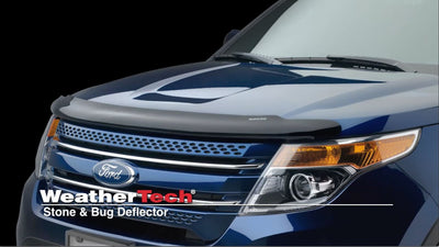 WeatherTech 03-08 Pontiac Vibe Stone and Bug Deflector - Dark Smoke