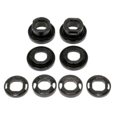 BMR 08-09 Pontiac G8 Rear Cradle Street Version Bushing Kit (Elastomer) - Black